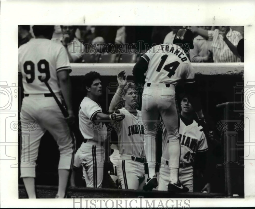 Press Photo Baseball Scene - cvb55038 - Historic Images