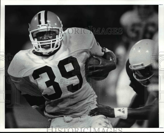 1987 Press Photo Major Everetts TD in the 4th quarter - cvb55208 - Historic Images