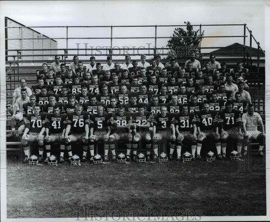 1970 Press Photo Amhert Steele Comets High Football - cvb55301 - Historic Images