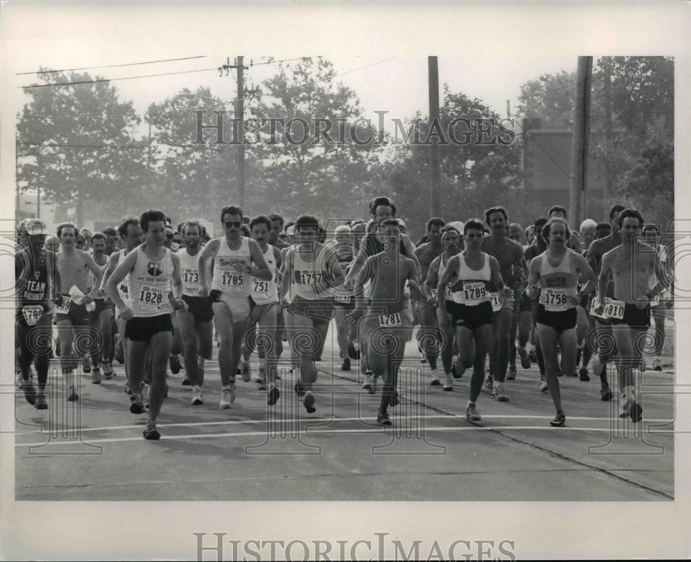 1991 Press Photo Runners Start the 10k event - cvb55324 - Historic Images
