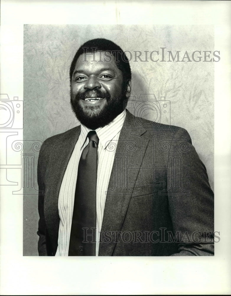 1984 Press Photo Cleveland Browns rookies-Carl Hairston - cvb55363- Historic Images