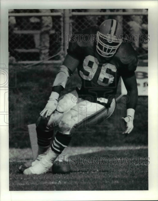 1991 Press Photo James Jones-Browns football player - cvb55528-Historic Images