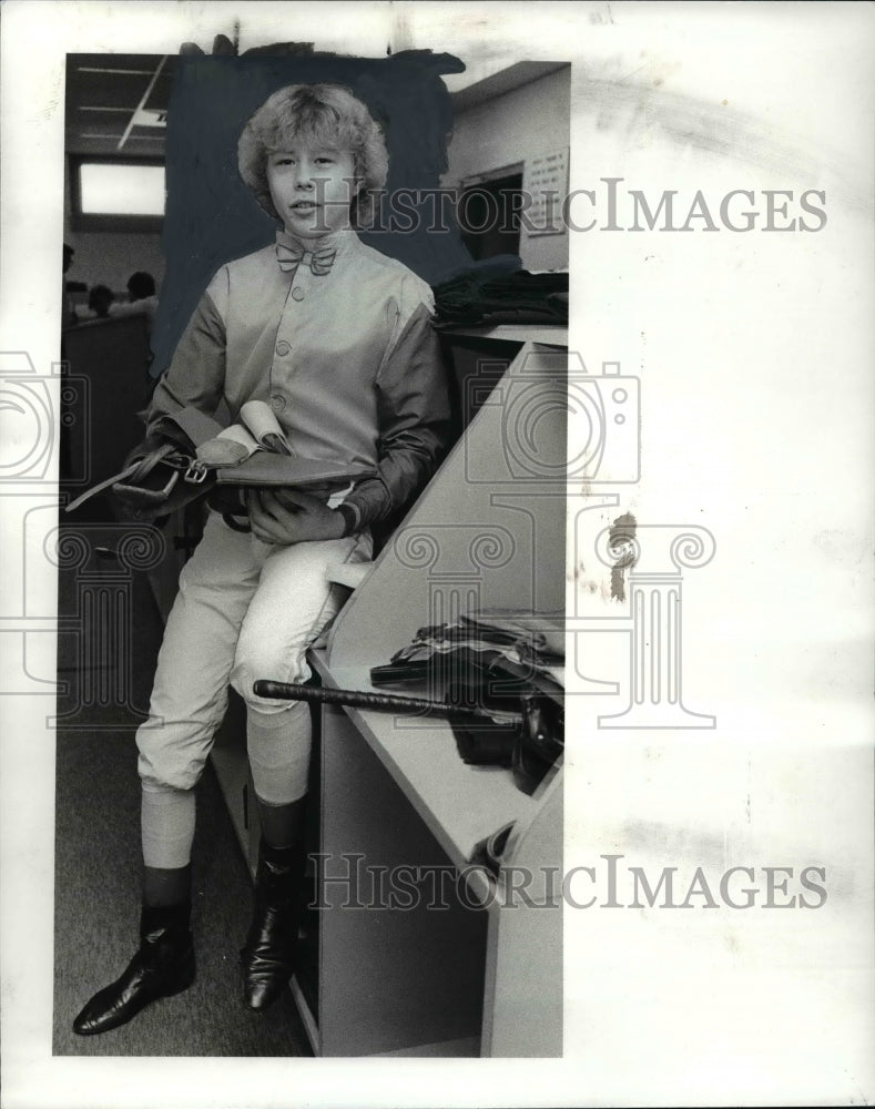 1982 Press Photo Jockey David Appleby - cvb55543 - Historic Images