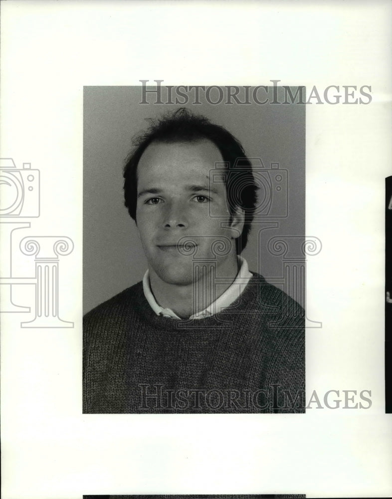 1984 Press Photo Mark Sullivan-Lake Catholic and Ohio State Country wrestler - Historic Images