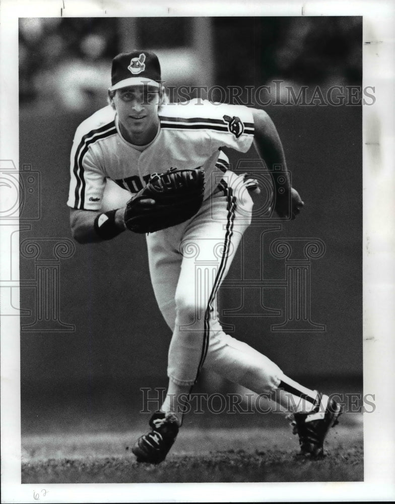 1989 Press Photo Indians 1st baseman Pete O&#39;Brien - cvb55960 - Historic Images