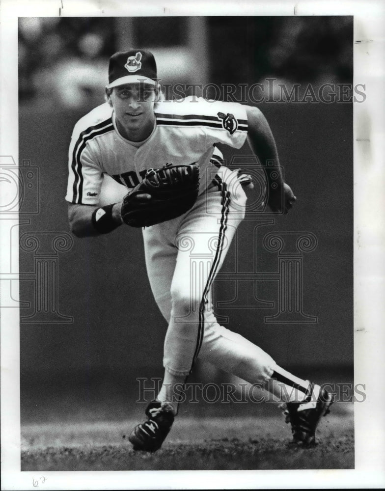 1989 Press Photo Indians 1st baseman Pete O'Brien - cvb55960 - Historic Images
