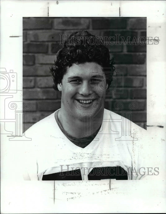 1986 Press Photo Dave Puzzuoli - cvb56090 - Historic Images