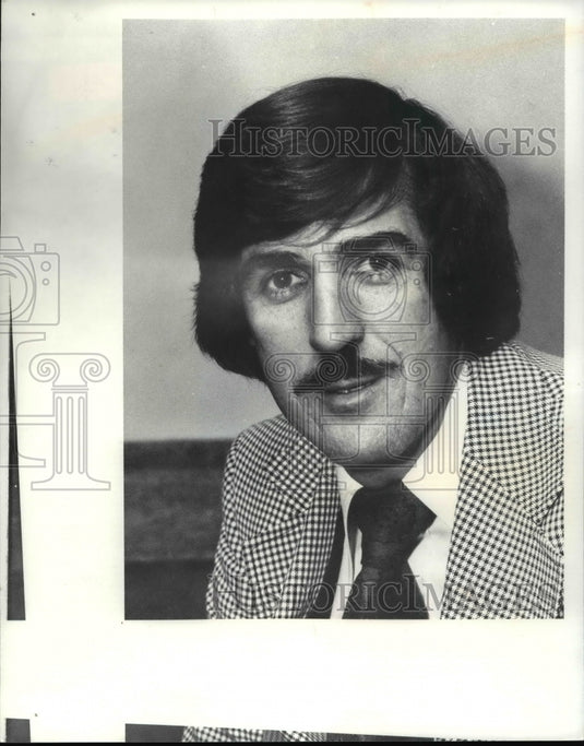 Press Photo Bob Ridey, with Cleveland Cobra soccer team - cvb56373- Historic Images