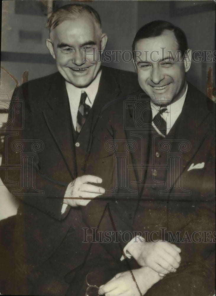 1938 Press Photo Yost and Crisler - cvb56407 - Historic Images