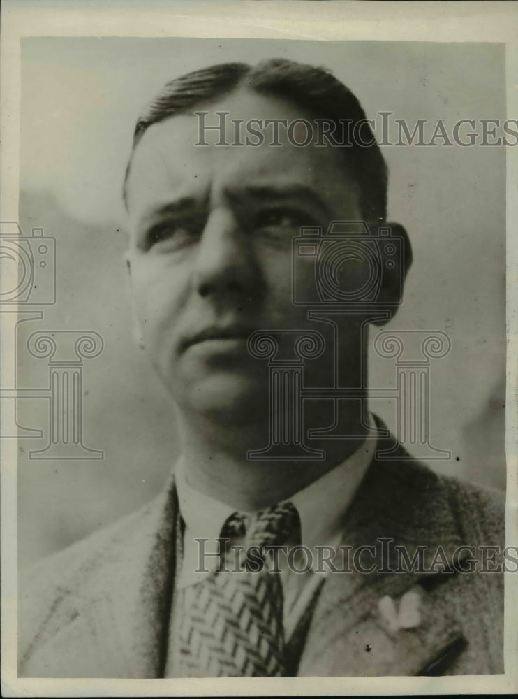 1928 Press Photo Rex Enright, former Notre Dame, football star - cvb56408 - Historic Images