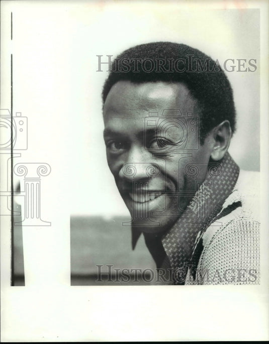 Press Photo Ivair Ferreira, Cleveland Cobra soccer midfielder - cvb56427 - Historic Images