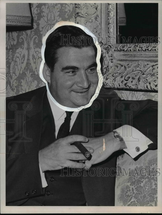 1965 Press Photo Pierre Salinger - cvb56451 - Historic Images