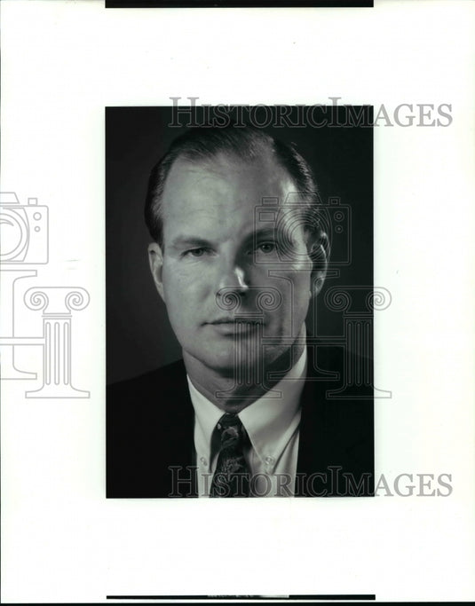 1991 Press Photo Thomas Borowy, candidate for Mayor in Cuyahoga Heights - Historic Images