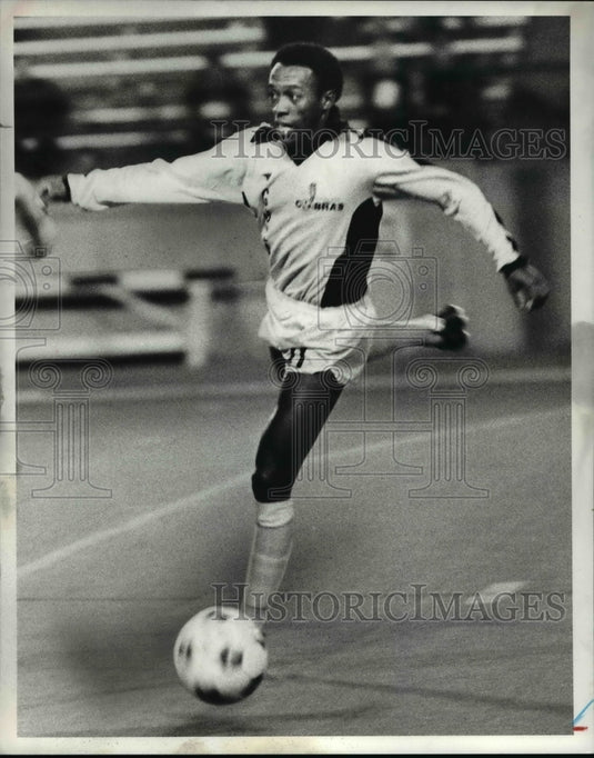 Press Photo Cobra Soccer Player - cvb56553 - Historic Images