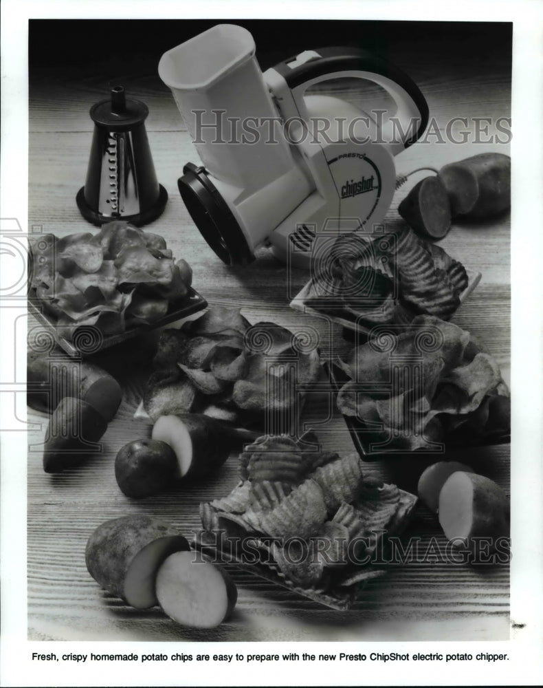 1993 Press Photo A display of Potatos - cvb56653 - Historic Images