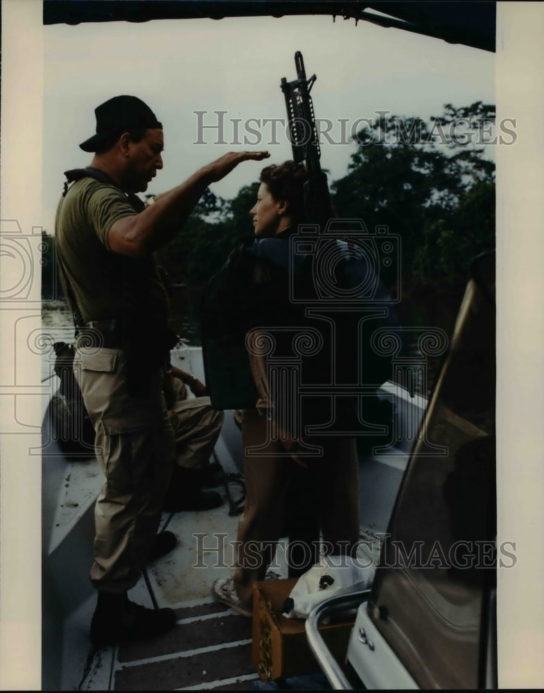 1983 Press Photo Tomas Zepeda of El Paso, Texas and his boss Yvonne Thayer - Historic Images