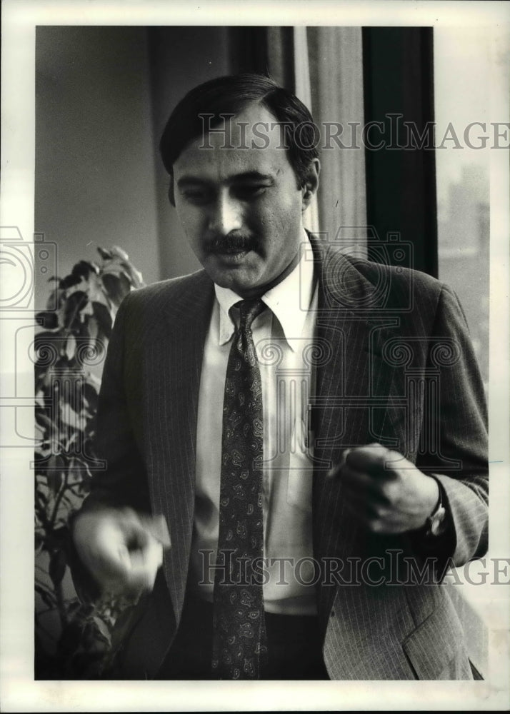 1983 Press Photo Jose Feliciano-Chief Police Prosecutor - cvb56767 - Historic Images