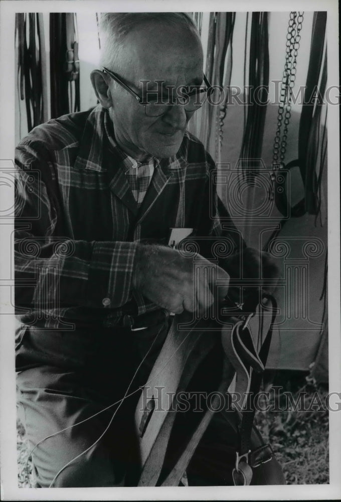 1968 Stephan Shoyat - Harness Maker, Cuyahoga County Fair-Historic Images