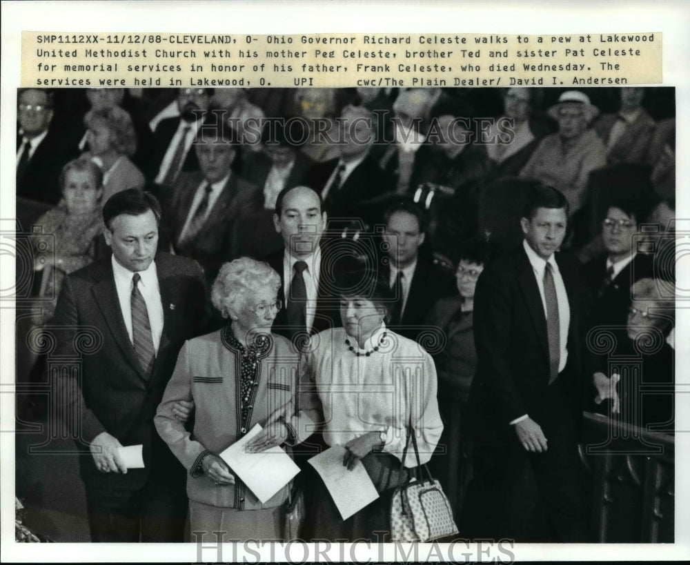 1988, Cleveland- Ohio Governor Richard Celeste - cvb57070 - Historic Images