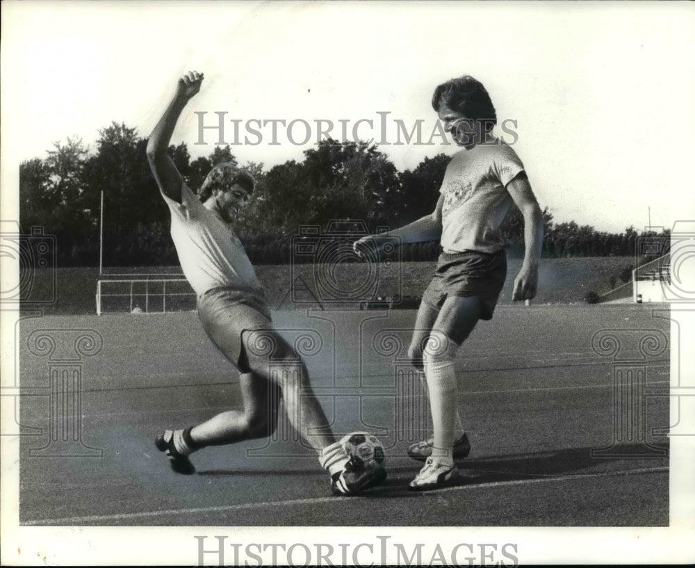 1980 Press Photo Frank Towers and Walter Schlothauer - cvb57101 - Historic Images