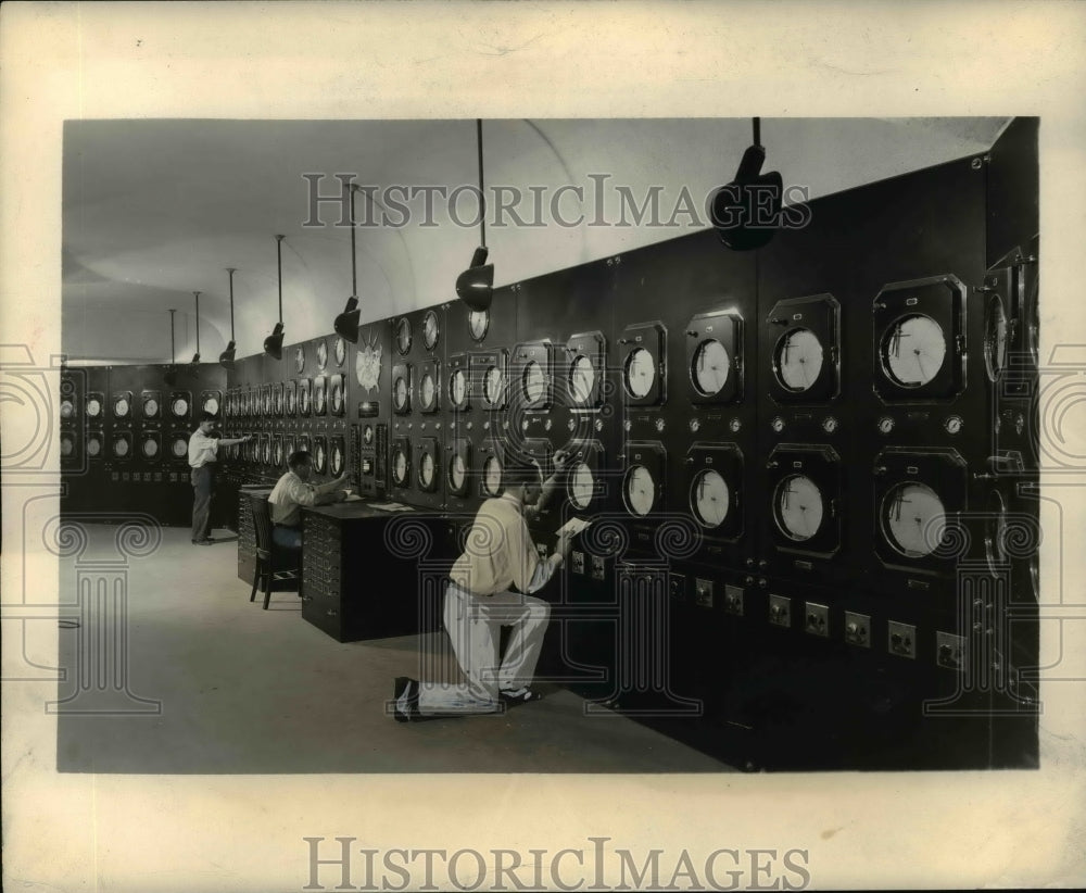 1933, Air Conditioning Panel, New York, Radio City - cvb57143 - Historic Images