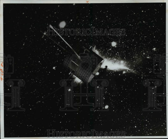1969 Press Photo Unusual solar orbit of Pioneer 10, shown here. - cvb57209 - Historic Images