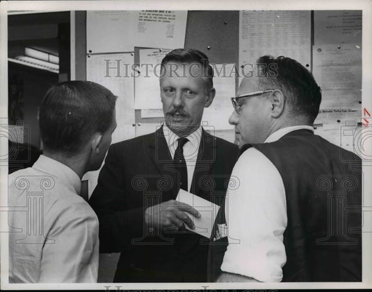 1965 Jim Cox, Robert Manry, Sid Elsner-Historic Images