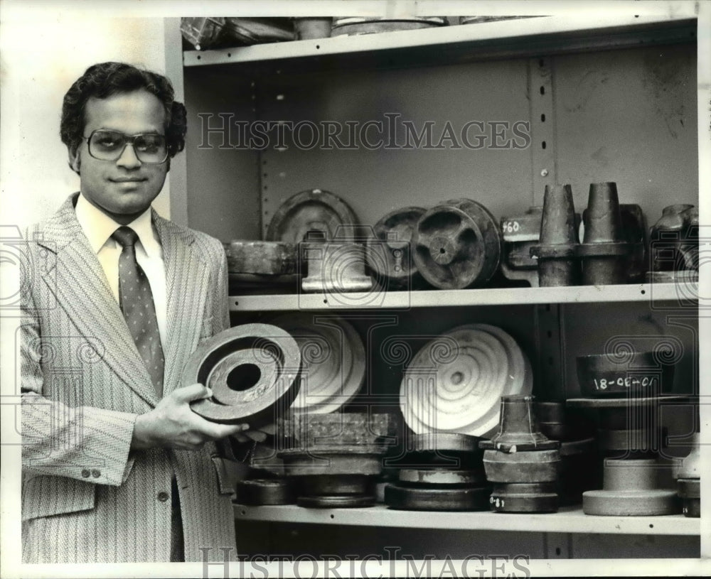 1982 Press Photo Naga Manohar, vice president and gen. manager - cvb57273 - Historic Images