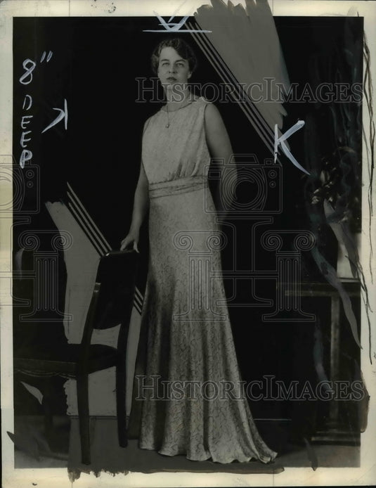 1933 Press Photo Mrs. Franklin Roosevelt - cvb57365-Historic Images