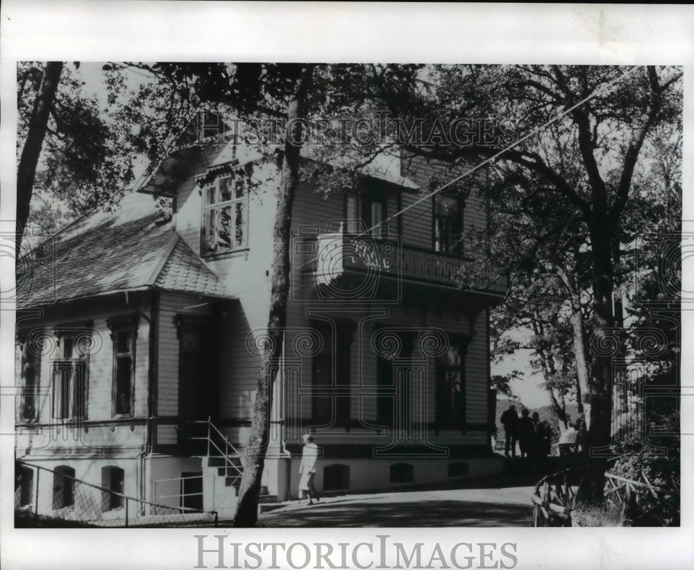 1982 Press Photo Troldhausen home of Edward Grieg, Bergen Norway - cvb57457 - Historic Images