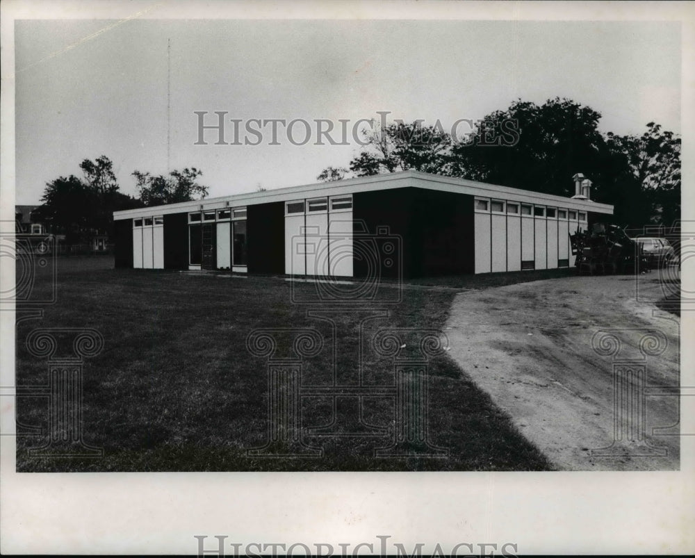 1965 Press Photo Cleveland Browns Training Quarter WRU Campus - Historic Images