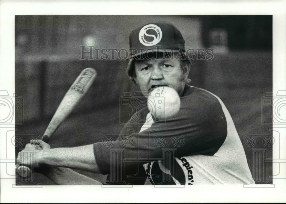 1980 Press Photo Don Delaney, Cleveland Competitor manager - Historic Images