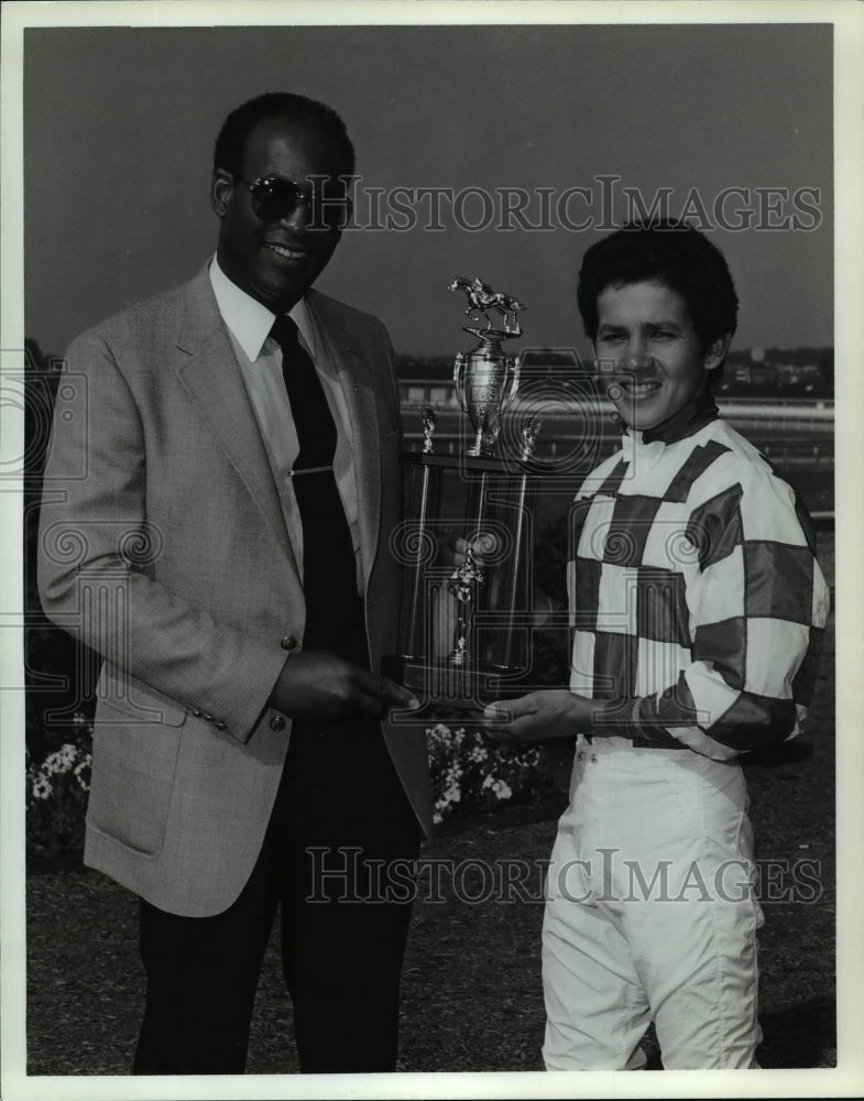 1983 Press Photo Omar London - Thistidaw - Historic Images