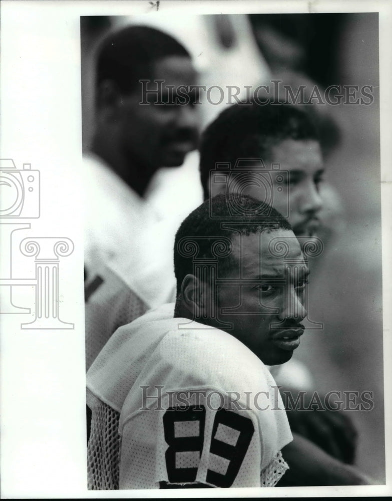 1986 Press Photo Clifton McNeil Added to the List of the Wide Receivers-Historic Images