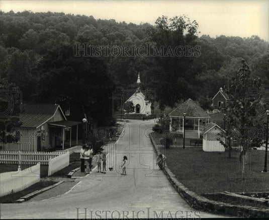 1980 Press Photo View of Wondering Woods, Kentucky - Historic Images