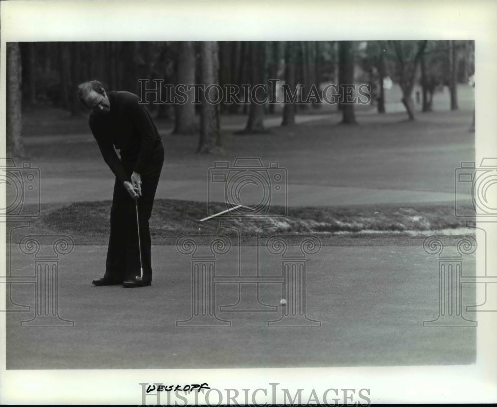 Press Photo Tom Weiskopf - Historic Images