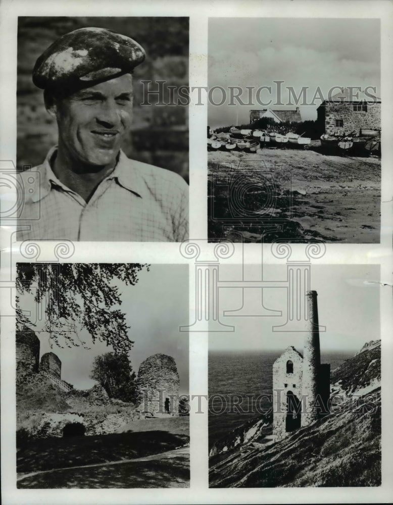 1967 Press Photo Four of the 75 photographs in Vanishing Cornwall - Historic Images