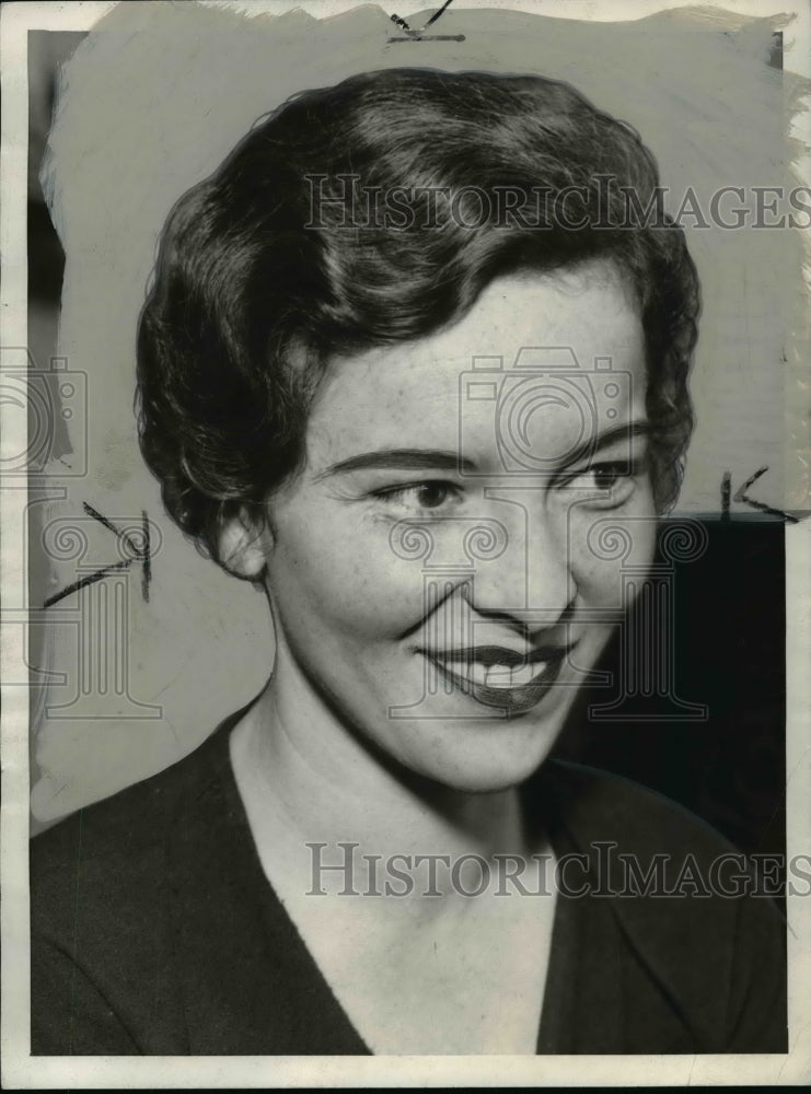 1934 Press Photo Mrs. Arthur Rodzinski, actress. - cvb59125 - Historic Images