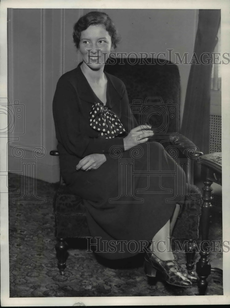 1934, Mrs. Arthur Rodzinski, actress. - cvb59127 - Historic Images