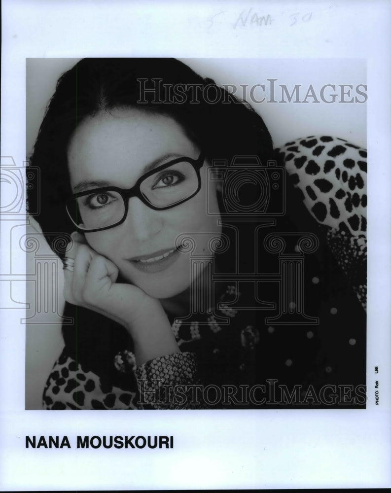 1993 Press Photo Nana Mouskouri - cvb59317 - Historic Images