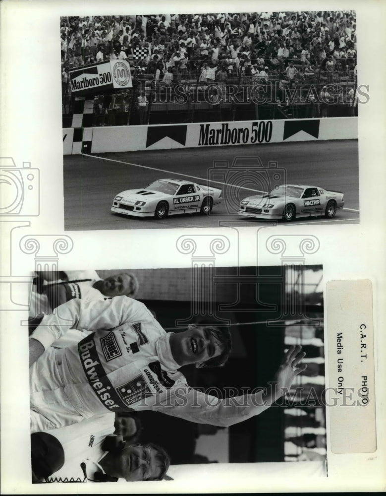 Press Photo Marlboro 500 racing - cvb59324 - Historic Images