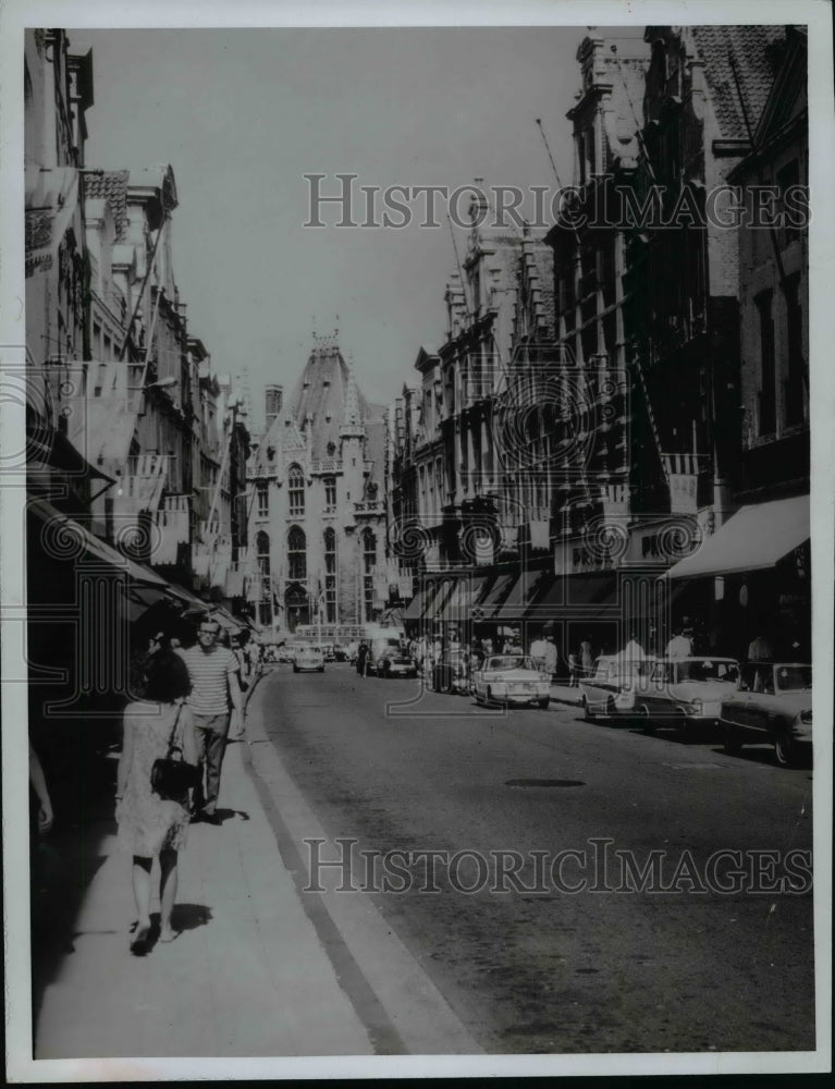 1967, Street scenes Bruges, Belgium - cvb59388 - Historic Images