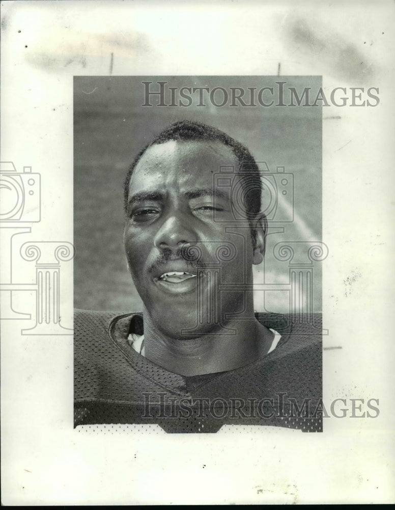 1983 Press Photo Ozzie Newsome, Tight End for Cleveland Browns - cvb59574 - Historic Images