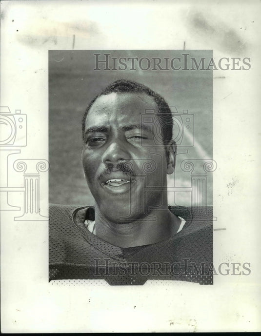 1983 Press Photo Ozzie Newsome, Tight End for Cleveland Browns - cvb59574 - Historic Images