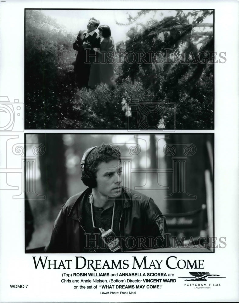 1998 Press Photo On the Set of "What Dreams May Come" - cvb59731 - Historic Images