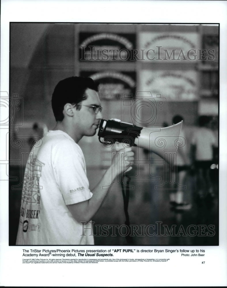 Press Photo Apt Pupil director Bryan Singer - cvb59797 - Historic Images