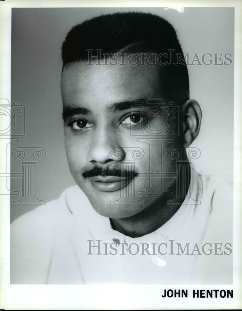 1992 Press Photo John Henton - cvb59830 - Historic Images