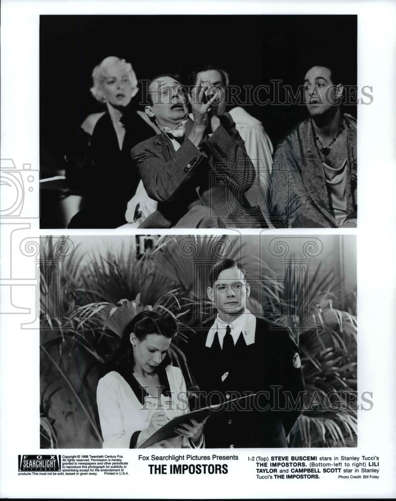 1996 Press Photo Movie The Imposters - cvb59907 - Historic Images