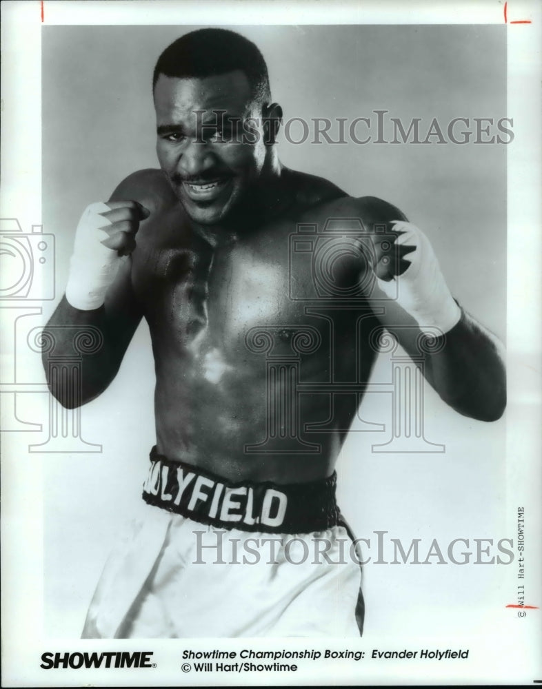 Press Photo Showtime Championship Evander Holyfield - cvb60059 - Historic Images