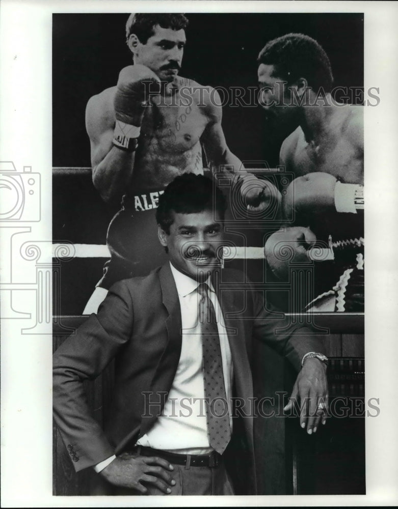 1983 Press Photo Alexis Aguello, former boxing champ - cvb60082 - Historic Images